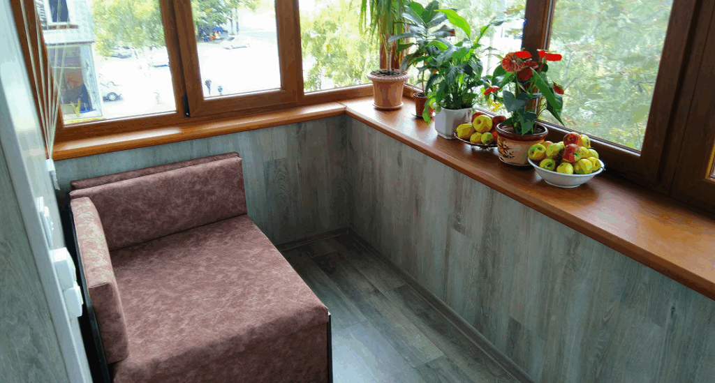 Reparatur von Balkonen im Inneren 15