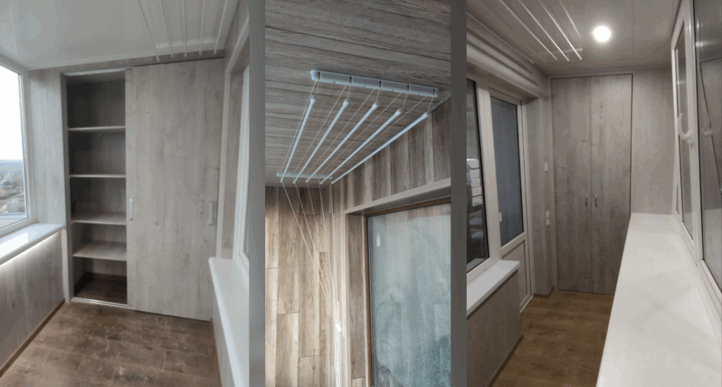 Reparatur von Balkonen im Inneren 11