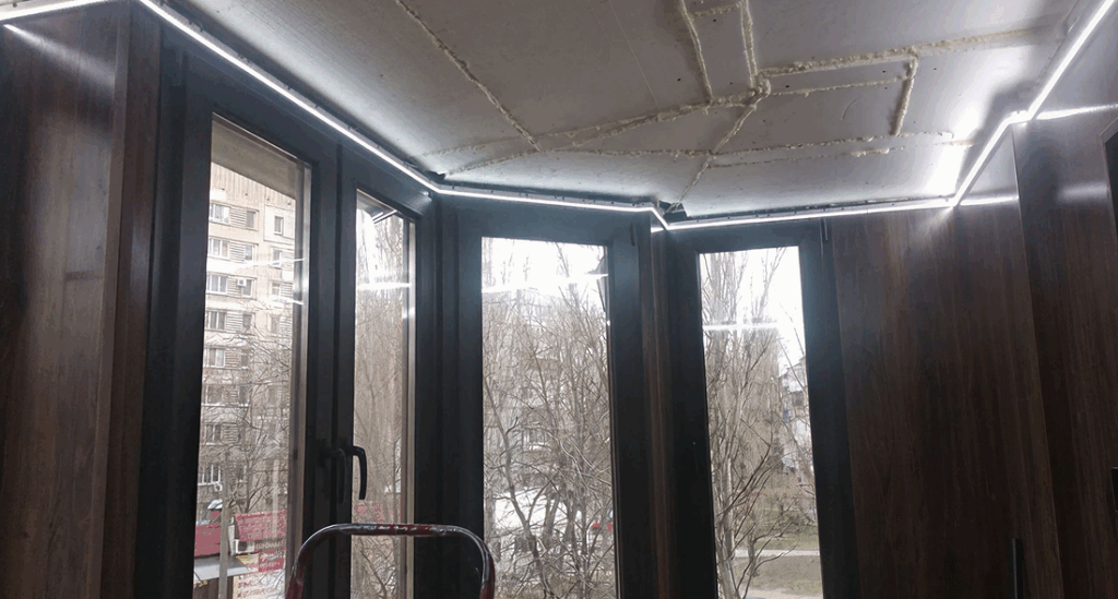 Reparatur von Balkonen im Inneren 9